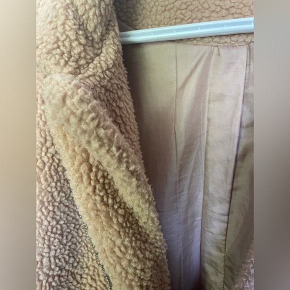 Zaful Teddy Bear Sherpa Coat - Picture 3 of 3